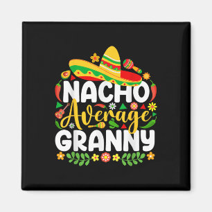 Imán Familia mexicana Nacho promedio cinco de mayo