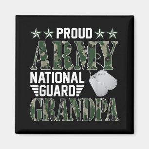 Imán Familia Militar Abuelo de la Guardia Nacional del