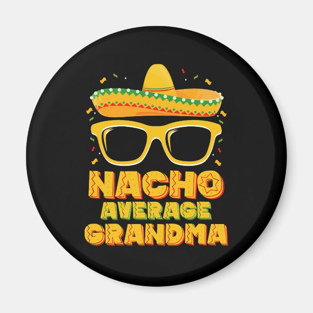 Imán Familia Nacho Promedio Cinco De Mayo (Frente)