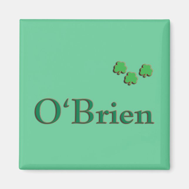 Imán Familia O'Brien (Frente)