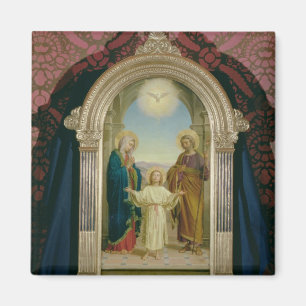 Imán Familia santa, 1898 (tempera en el panel)