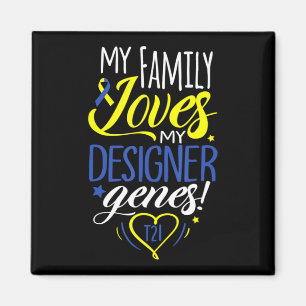 Imán Familia T21 Día Mundial de Concienciación sobre el