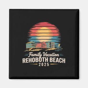 Imán Familia Vacaciones Rehoboth Beach 2025