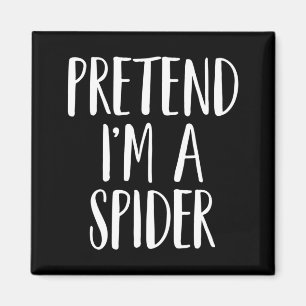 Imán Familiar de araña de imitación mujeres hombres niñ