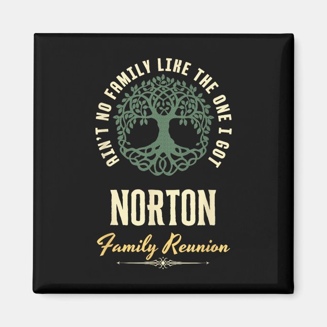 Imán Family Reunion 2025 Matching Design - Norton  (Frente)