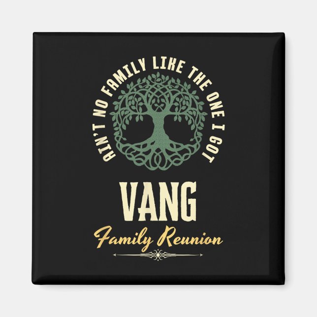Imán Family Reunion 2025 Matching Design - Vang  (Frente)