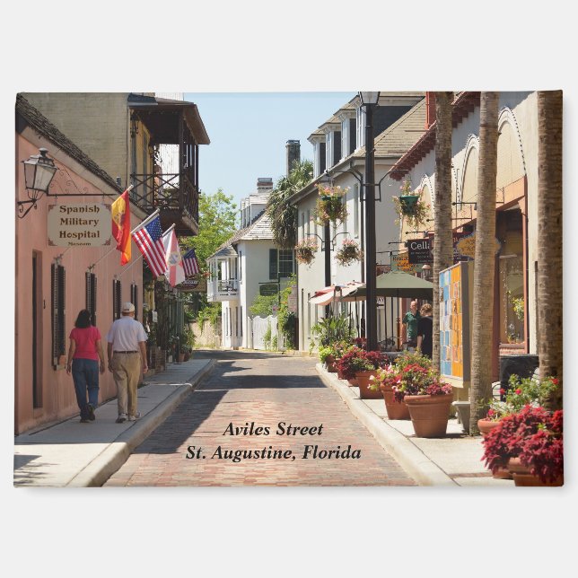 Imán Famosa calle Avilés más antigua del país (Anverso)