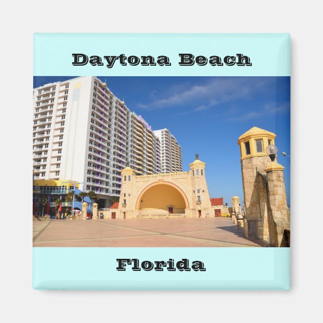 Imán famosa playa de daytona florida (Frente)