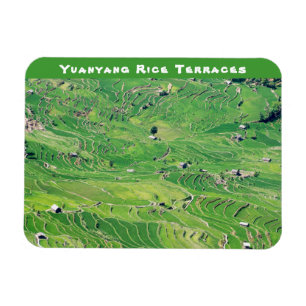 Imán Famosas terrazas de arroz yuanyang - Yunnan, China