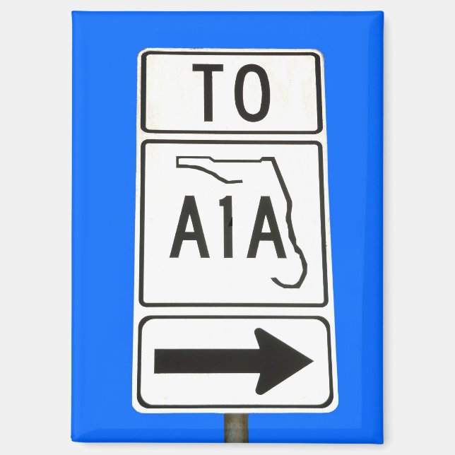 Imán Famoso cartel A1A (Anverso)