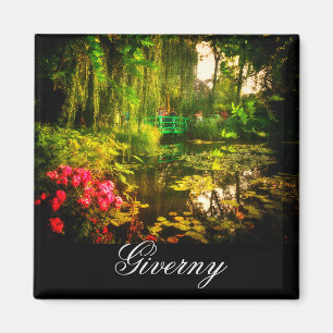 Imán Famoso Claude Monet Giverny Pond Lilies Magnet