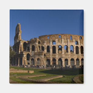 Imán Famoso Coliseo en Roma Italia