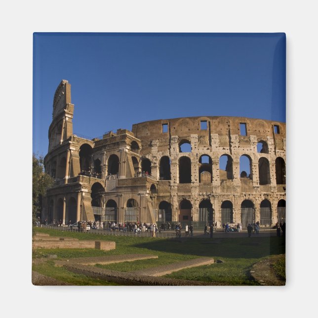 Imán Famoso Coliseo en Roma Italia 2 (Frente)