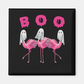 Imán Famoso fantasma Flamingo Boo Halloween Regalos de 