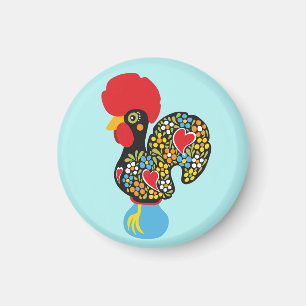 Imán Famoso Rooster de Barcelos Nr 06