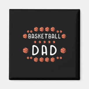 Imán Fan de Básketball Dad Mejor Daddy Ever Hooper