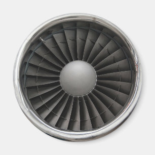 Imán Fan de la turbina del motor a reacción