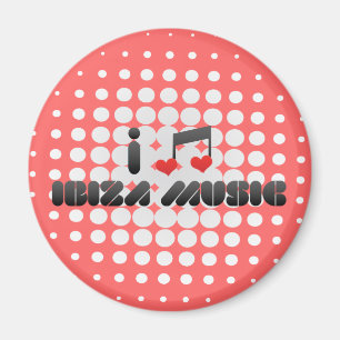 Imán Fan de música de Ibiza