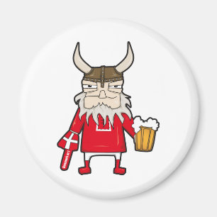 Imán Fan de Viking del danés