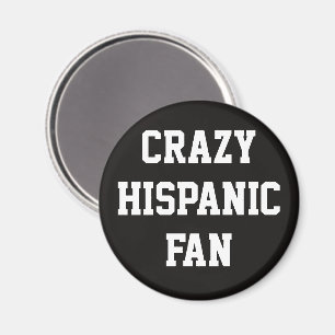 Imán Fan hispano loco, divertido baloncesto mexicano or