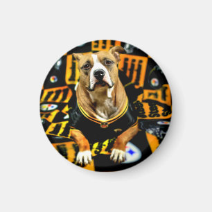 Imán Fanático de Pitbull Rescue Dog