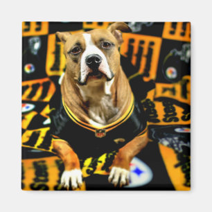 Imán Fanático de Pitbull Rescue Dog