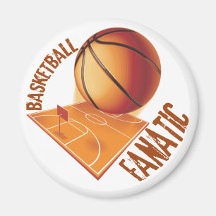 IMÁN FANÁTICO DEL BALONCESTO