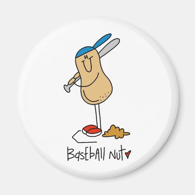 Imán Fanático del Béisbol (Frente)