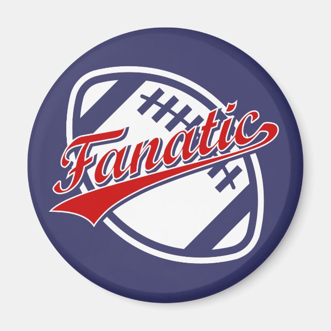 Imán Fanático del fútbol (Frente)