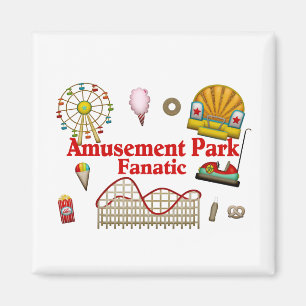 Imán Fanático del parque de atracciones