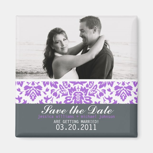 Imán Fancy Damask (Frente)