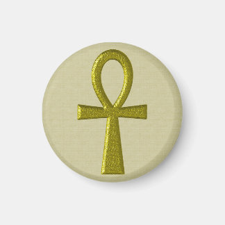 Imán Fancy Gold Ankh Magnet