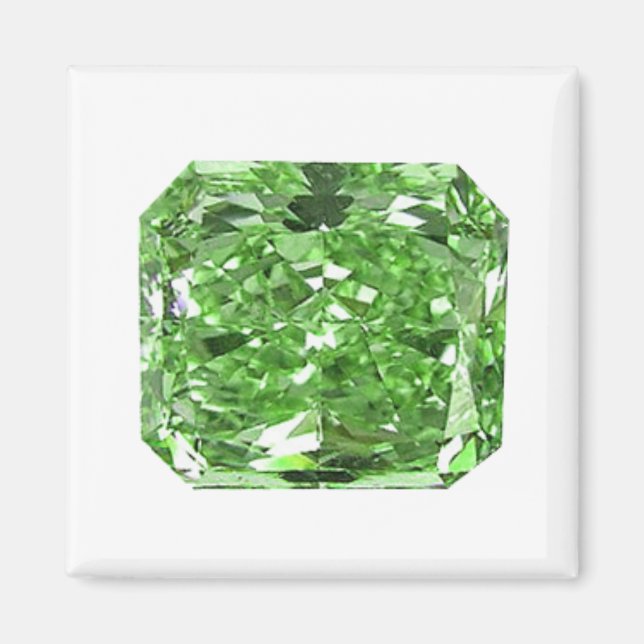Imán Fancy Green Diamond (Frente)