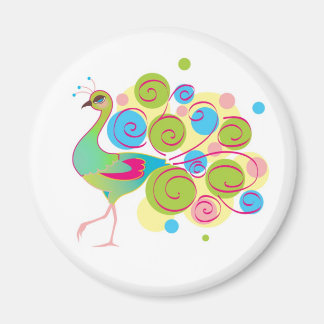 Imán Fancy Peacock Magnet
