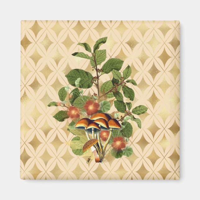 Imán Fancy Woodland Botanicals (Frente)