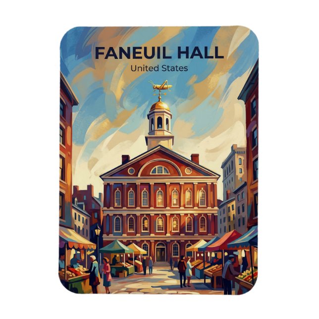 Imán Faneuil Hall Massachusetts (Vertical)