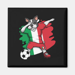 Imán Fans del Bulldog francés de fútbol de Italia de Je