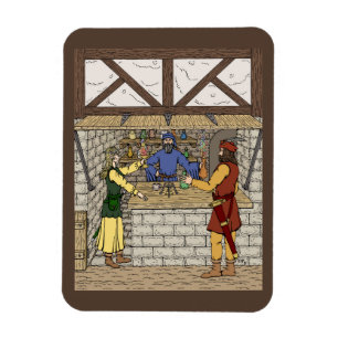 Imán Fantasía Apothecary Shop