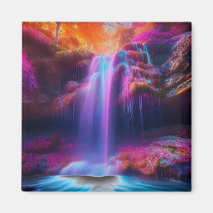 Imán Fantasía colorida cascada