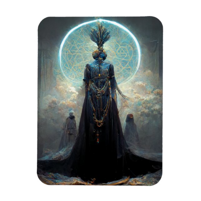 Imán Fantasía de ciencia ficción Alien Fae 3 (Vertical)