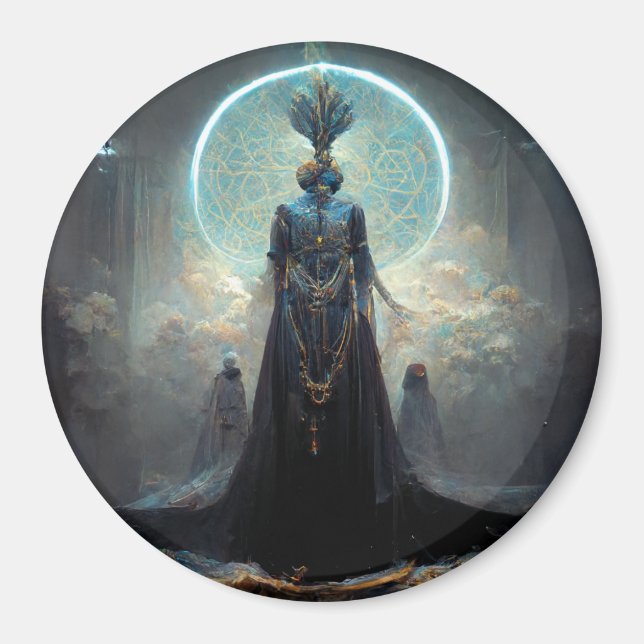 Imán Fantasía de ciencia ficción Alien Fae 3 (Frente)