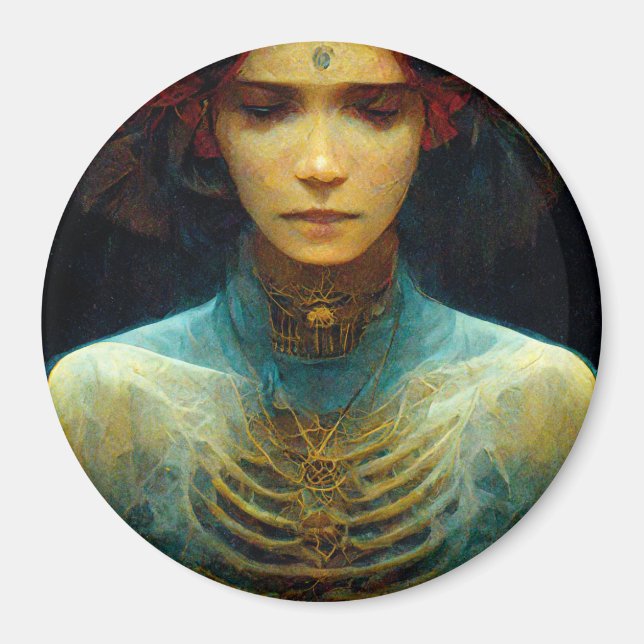 Imán Fantasía de ciencia ficción en la vista interior (Frente)