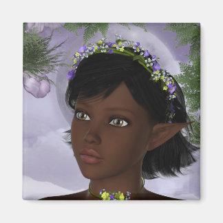 Imán Fantasía de hadas florales de KRW