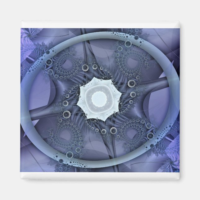 Imán Fantasía de invierno (Frente)