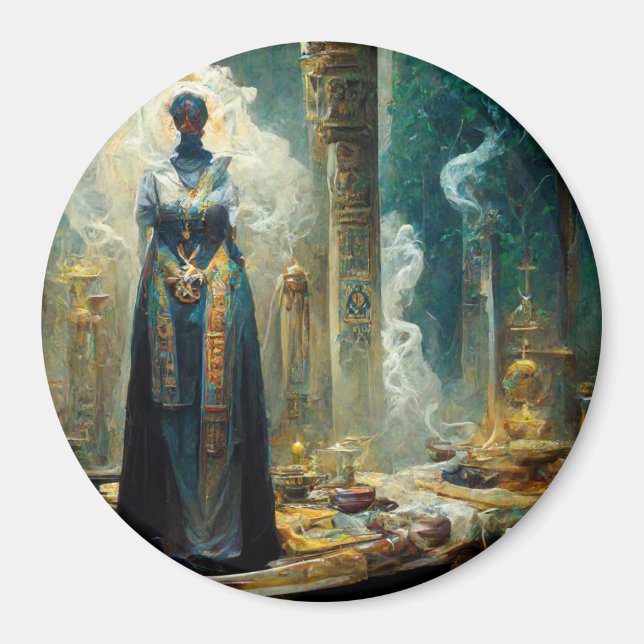 Imán Fantasía de los sacerdotes fantasmas (Frente)