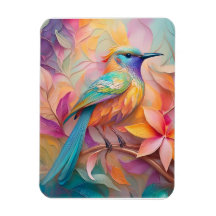 Fantasia de pájaro cantor de garganta violeta