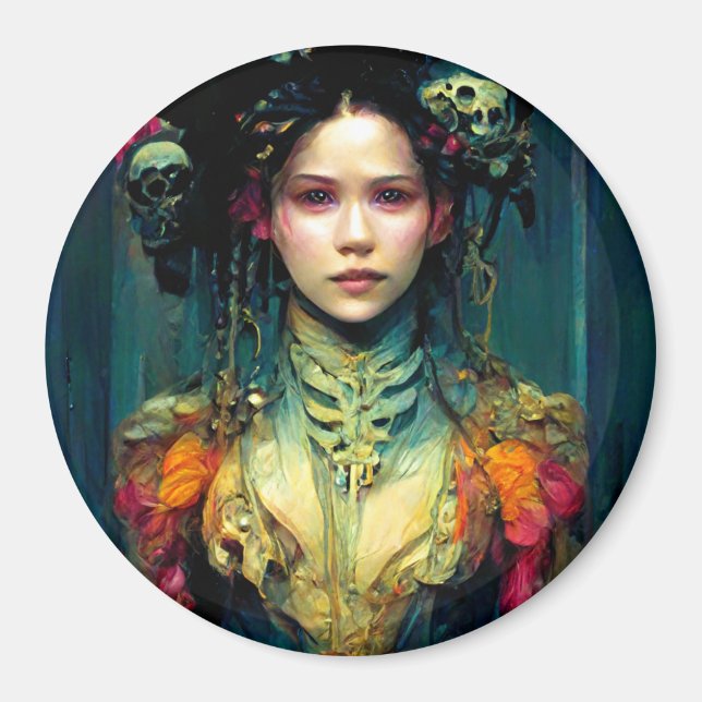 Imán Fantasía de Rainbow Urchin (Frente)