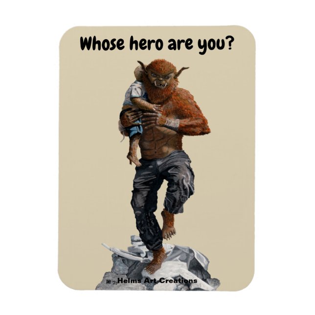 Imán Fantasía de rescate infantil Hero Bugbear Magnate  (Vertical)