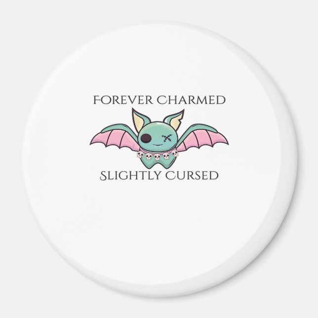 Imán Fantasía de Whimsigoa - Bosques místicos, lunas y 