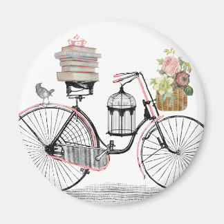 Imán Fantasía empujar bicicleta